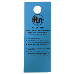 Radon Door Hanger